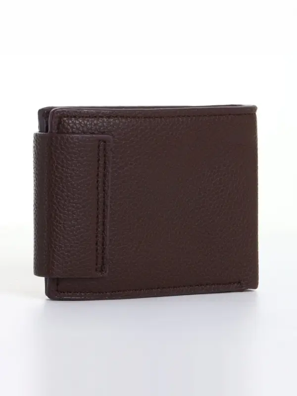 Портмоне мужское &laquo;Идрис&raquo;, на магнитах, коричневое