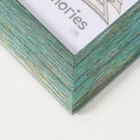 Фоторамка для фото 15х21 см "Luxe Elegance" пластик, морской, (пластик экран)