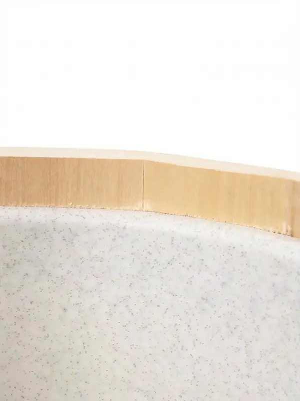 Ведро из липы, 15л,  пластиковая вставка, ручка-веревка