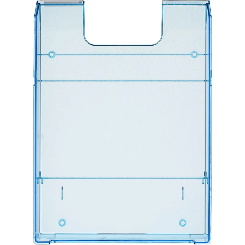 Лоток горизонтальный HAN с инд.окном прозр.синий 1020/26