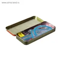 Набор чертежный Calligrata, 9 предметов, в металлическом пенале