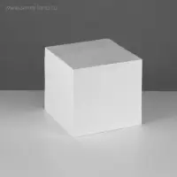 Геометрическая фигура &laquo;&lrm;КУБ&raquo;, 15 см, гипсовая