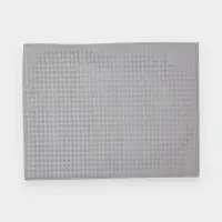 Коврик для сушки посуды "Квадарты" 38х30 см, цвет серый