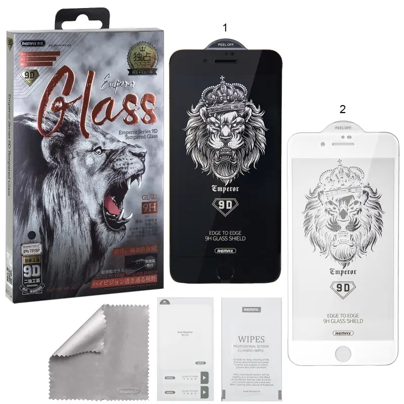 Защитное стекло iPh 7 Plus 9D Emperor Series GL-32 REMAX