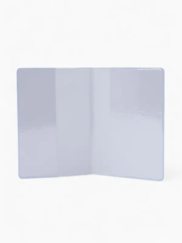 Обложка на военный билет, с гербом РФ, тиснением, синяя