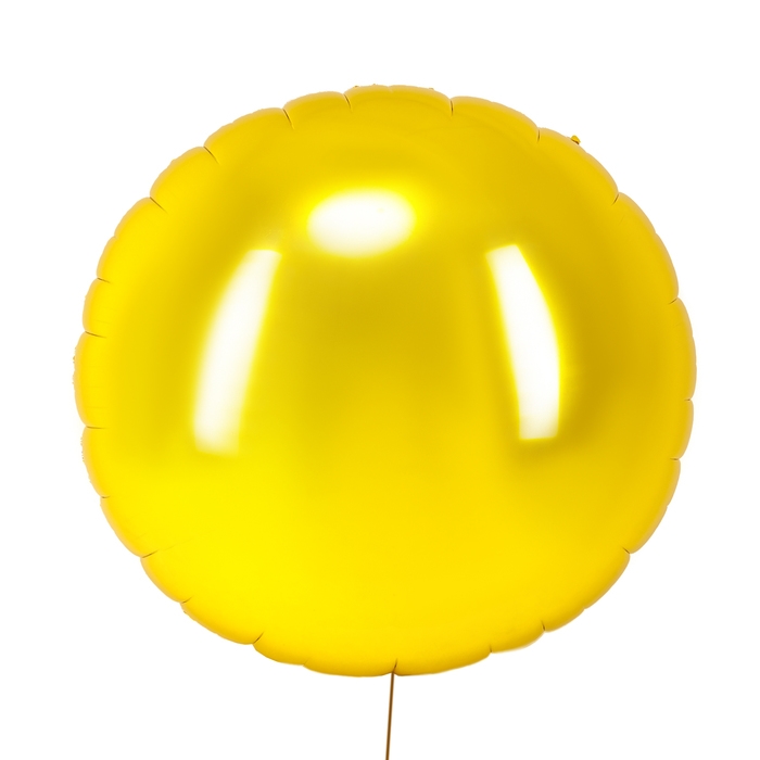 Шар фольгированный 68 Шар фольгированный 68" «Круг гигант», цвет золото