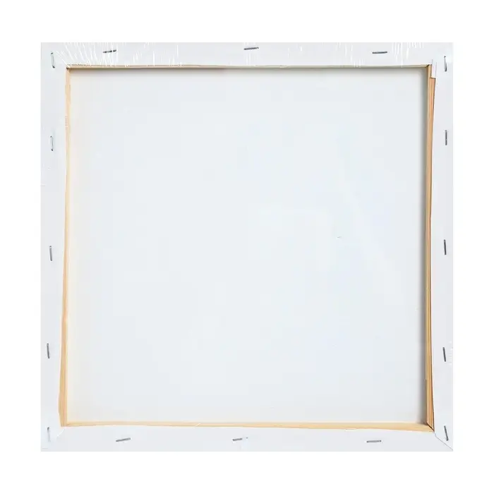 Холст на подрамнике, хлопок 100%, 1.6&times;50&times;50 см, акриловый грунт, мелкозернистый, 280 г/м&sup2;