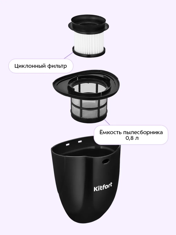 Вертикальный пылесос для дома КТ-5544 - 800 Вт Вертикальный пылесос для дома КТ-5544 - 800 Вт