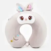 Мягкая игрушка - антистресс подголовник "Зайка" 35 см