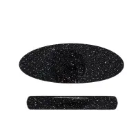 Заколка - автомат для волос &laquo;Звёздное небо&raquo;, набор 2 шт., 9 см и 7.5 см