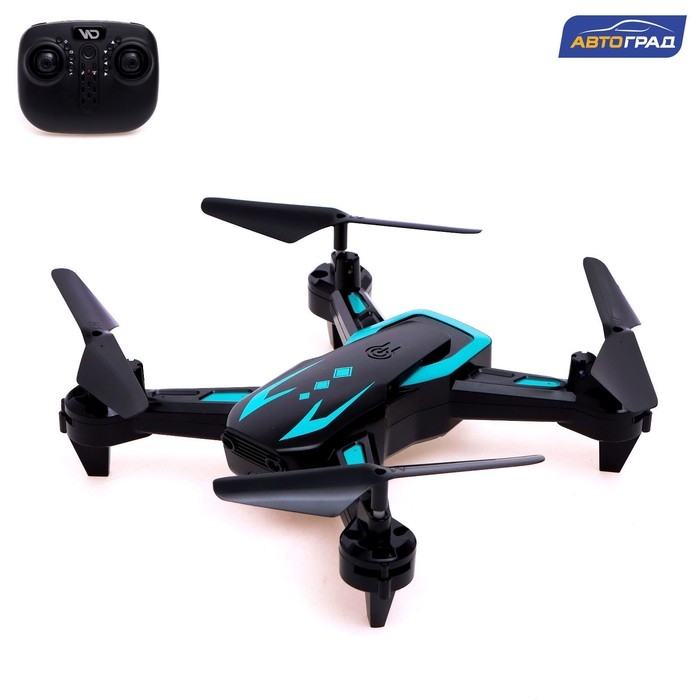 Квадрокоптер радиоуправляемый HOVERDRONE, барометр, цвет чёрный Квадрокоптер радиоуправляемый HOVERDRONE, барометр, цвет чёрный