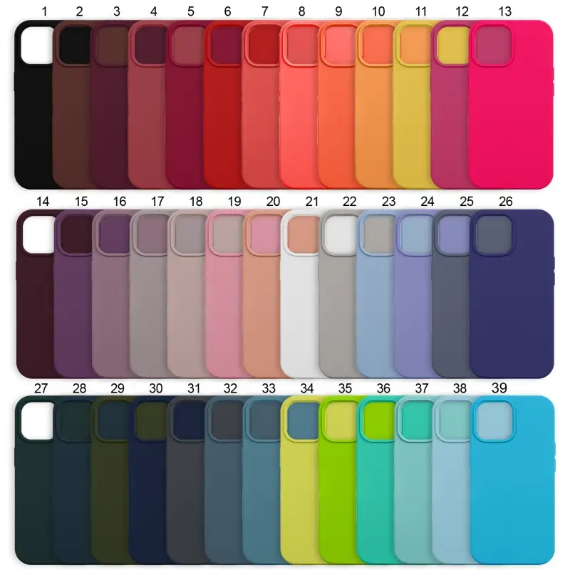 Чехол для iPhone 13 Silicone Сase APL WS (без лого) без возврата и обмена