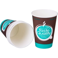 Стакан одноразовый бум. HB70-210 Taste Quality ВЕНДИНГ 200 мл,d=70,90шт/уп