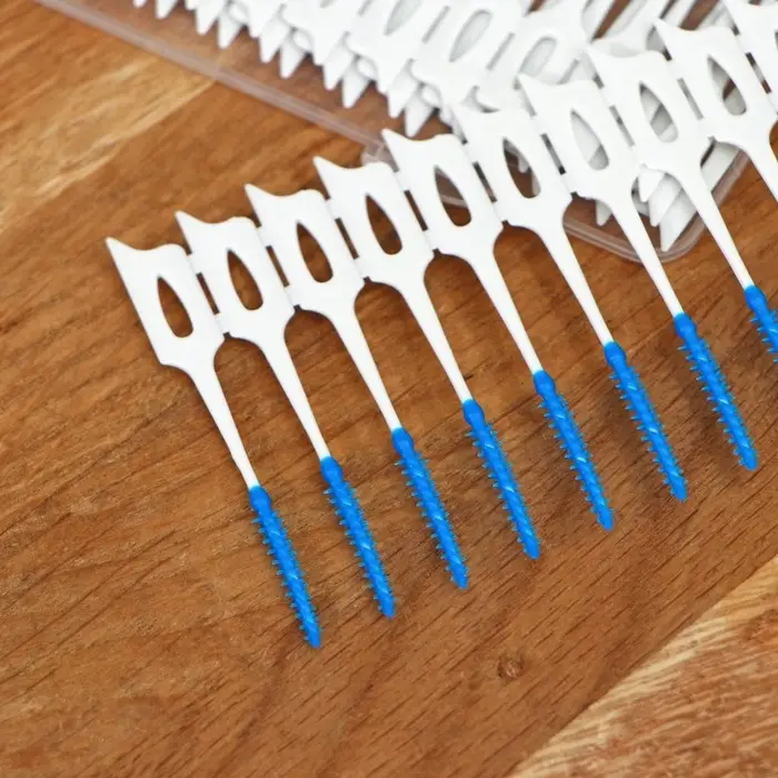 Зубочистки «Синтек», 24 шт, цвет синий Зубочистки «Синтек», 24 шт, цвет синий