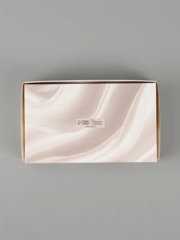 Коробка подарочная с окном &laquo;Лепестки&raquo;, 20&times;12&times;4 см, самосборная