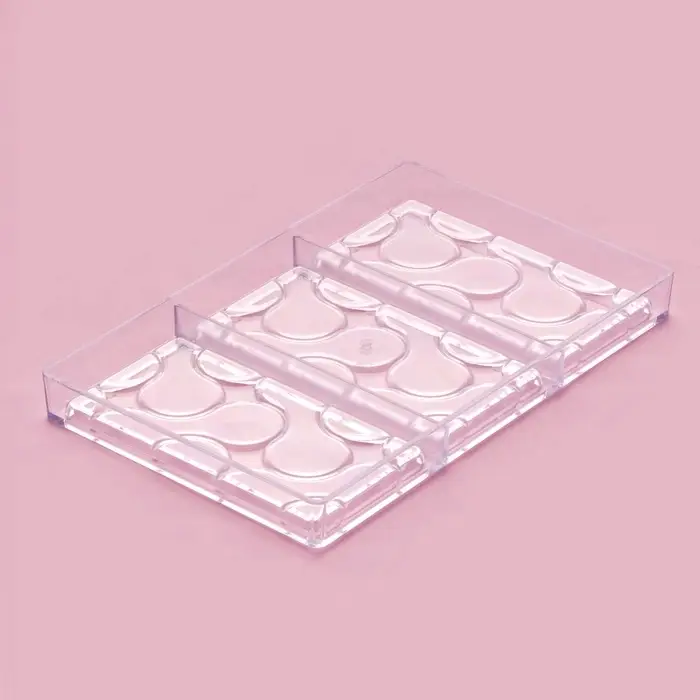 Форма для шоколада KONFINETTA &laquo;Симпл-димпл&raquo;, 27.5&times;17.5&times;2.5 см, 3 ячейки 15.3&times;7.5&times;0.8 см, пластик, прозрачная