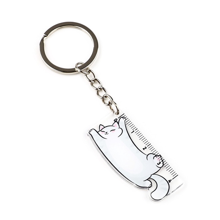 Брелок линейка для ключей «Будь всегда уверен», 2.2 х 10 см Брелок линейка для ключей «Будь всегда уверен», 2.2 х 10 см