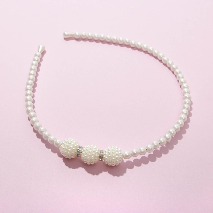 Ободок для волос жемчужный Ободок для волос жемчужный "Космос внутри тебя"