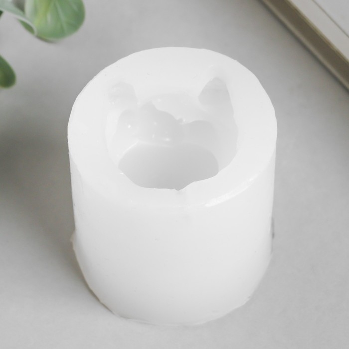 Молд силикон Молд силикон "Котик с рыбкой" 4,5х4,6х4,6 см