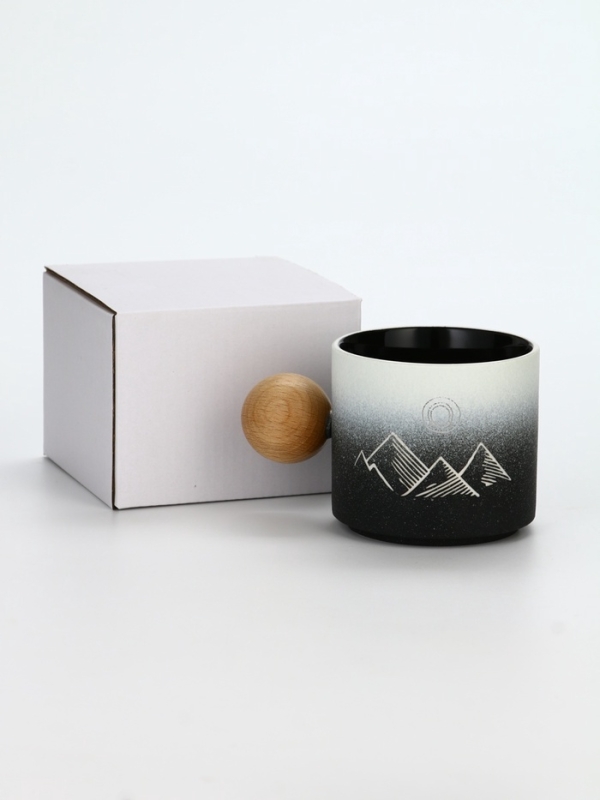 Кружка керамическая Дорого внимание «Горы», 300 мл Кружка керамическая Дорого внимание «Горы», 300 мл