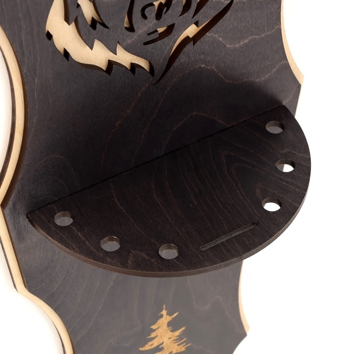 Набор с шампурами настенный  Набор с шампурами настенный "Медведь"