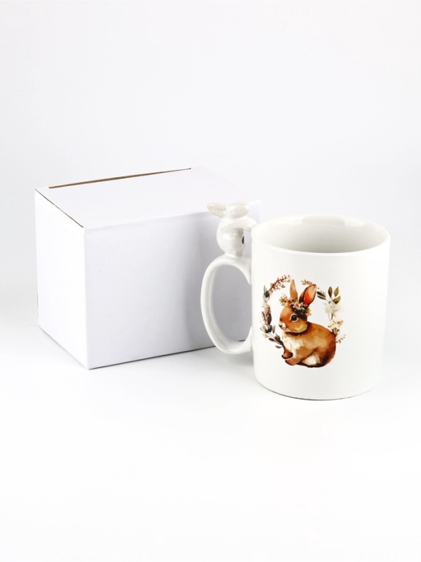 Кружка керамическая Дорого внимание «Зайка», 400 мл Кружка керамическая Дорого внимание «Зайка», 400 мл