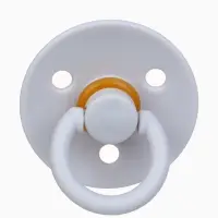 Соски-пустышки, от 0 мес., латекс, классические, в контейнере, набор из 2 шт., серо-синий/серый, M&B