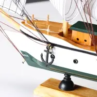 Сувенирная модель корабля &laquo;Мортан&raquo;, борта белые, 33&times;31&times;5 см