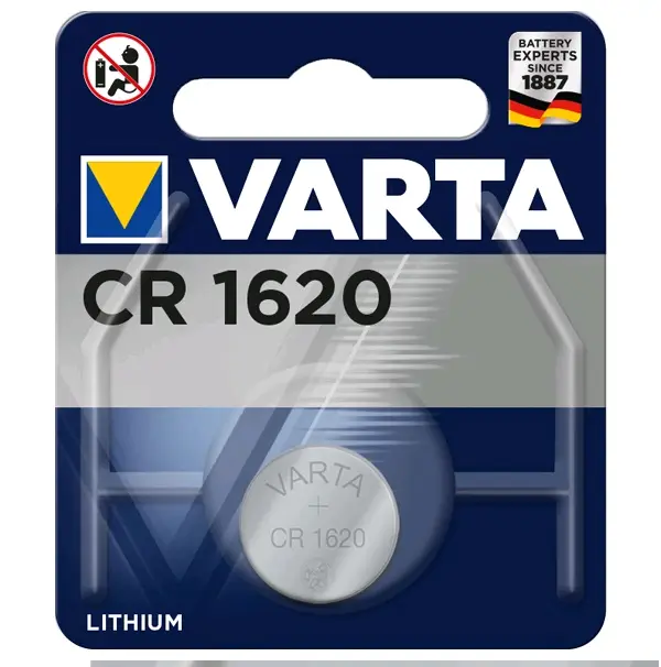 Батарейка Varta ELECTRONICS CR1620 BL1 Lithium 3V (6620) (1/10/100) Батарейка Varta ELECTRONICS CR1620 BL1 Lithium 3V (6620) (1/10/100)