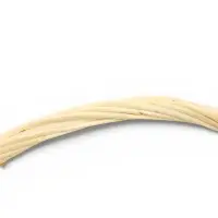 Корзина плетёная для хранения, ива, белая, набор 3 шт.