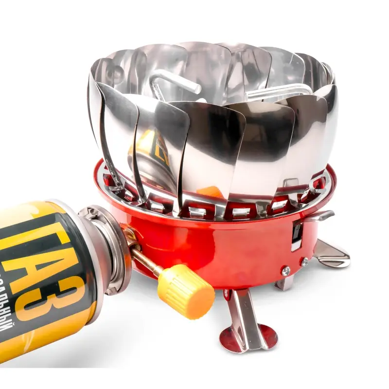 Плита газовая портативная складная "лепестковая" AVS GS-01