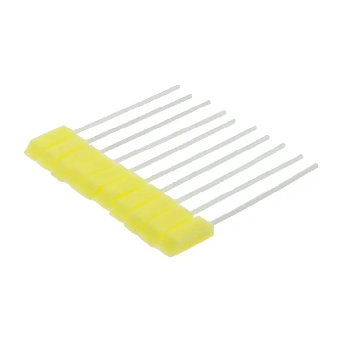 Щётка для детейлинга автомобиля, 14.5 см, жёлтый, поролон, набор 10 шт.