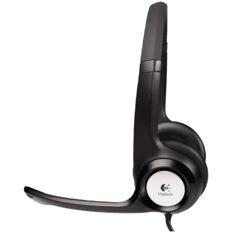 Гарнитура Logitech проводная H390, Black [981-000803