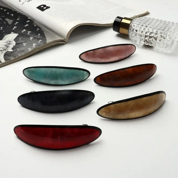 Заколка - автомат для волос «Авиор», 9 см, МИКС Заколка - автомат для волос «Авиор», 9 см, МИКС