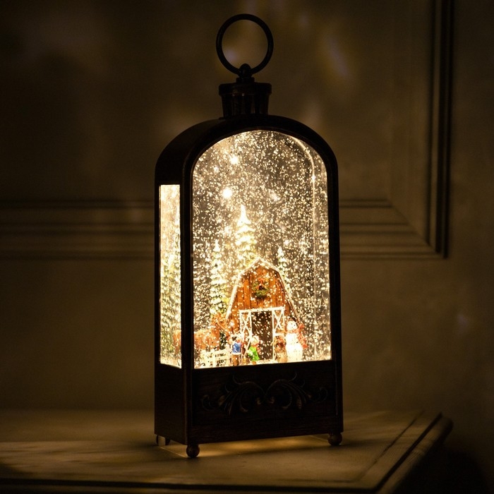 Светодиодная фигура «Фонарь с детьми и лошадкой» 13 × 30 × 7 см, пластик, батарейки ААх3 (не в комплекте), USB, свечение тёплое белое Светодиодная фигура «Фонарь с детьми и лошадкой» 13 × 30 × 7 см, пластик, батарейки ААх3 (не в комплекте), USB, свечение тёплое белое