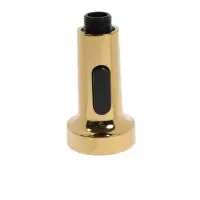 Аэратор ZEIN, 2 режима, для смесителя на гибком силиконовом шланге или пружине, золотой