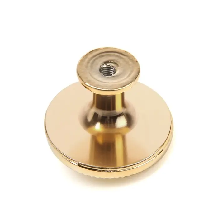 Ручка-кнопка ТУНДРА РК116GP, цвет золото