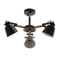 Люстра 1054/3BK E27 60Вт черный 60х60х50 см BayerLux