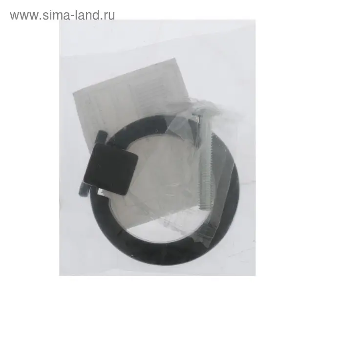 Ручка-кнопка ТУНДРА РК045BL, черная