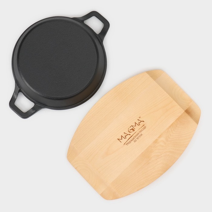 Сковорода чугунная Magma «Далат», 25×18×4 см Сковорода чугунная Magma «Далат», 25×18×4 см