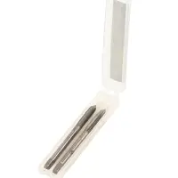 Метчики метрические ручные ТУНДРА, М4&times;0.7 мм, комплект из 2 шт.