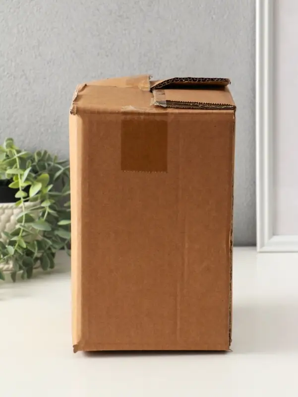 Шкатулка - салфетница &laquo;Золотые грани&raquo;, стекло, 11.8&times;10.3&times;19.2 см