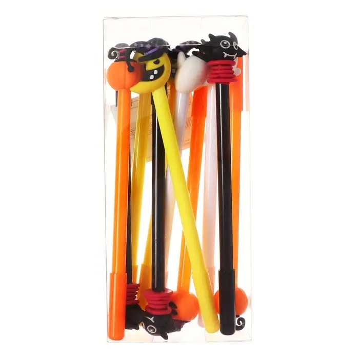 Ручка - прикол гелевая Calligrata «Хэллоуин», МИКС