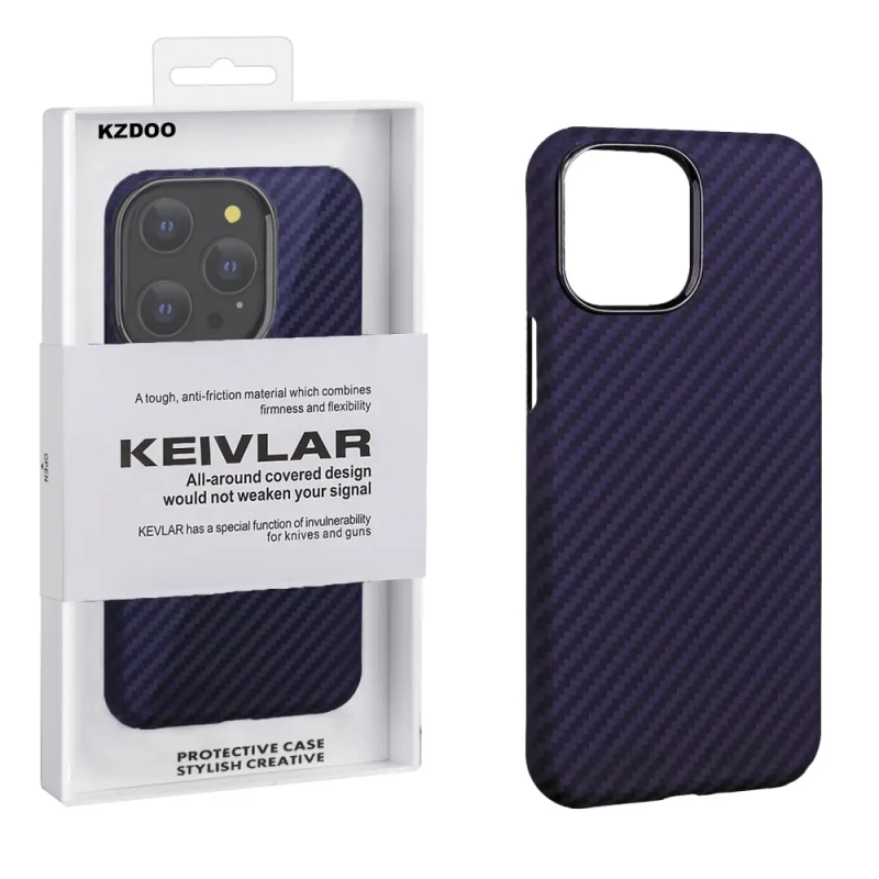Чехол iPhone 14 Pro Kevlar Purple K-DOO Чехол iPhone 14 Pro Kevlar Purple K-DOO