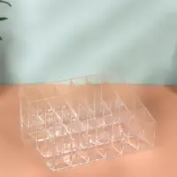 Органайзер для хранения косметики, 24 секции, 14.5&times;10.5&times;7 см, прозрачный