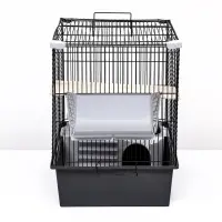 Клетка для шиншиллы &laquo;Пижон&raquo; №19, разборная, 58&times;40&times;49, серая