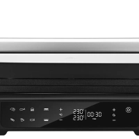 Электрогриль КТ-3675 двусторонний гриль электрический 2000Вт