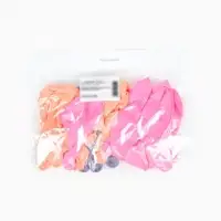 Воздушный шар латексный 12" &laquo;С днём рождения. Лисичка&raquo;, набор 25 шт.
