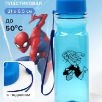 Бутылка для воды пластиковая 500 мл