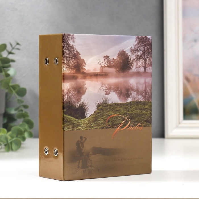 Фотоальбом на 100 фотографий Фотоальбом на 100 фотографий "Ландшафт-5" 10x15 см МИКС